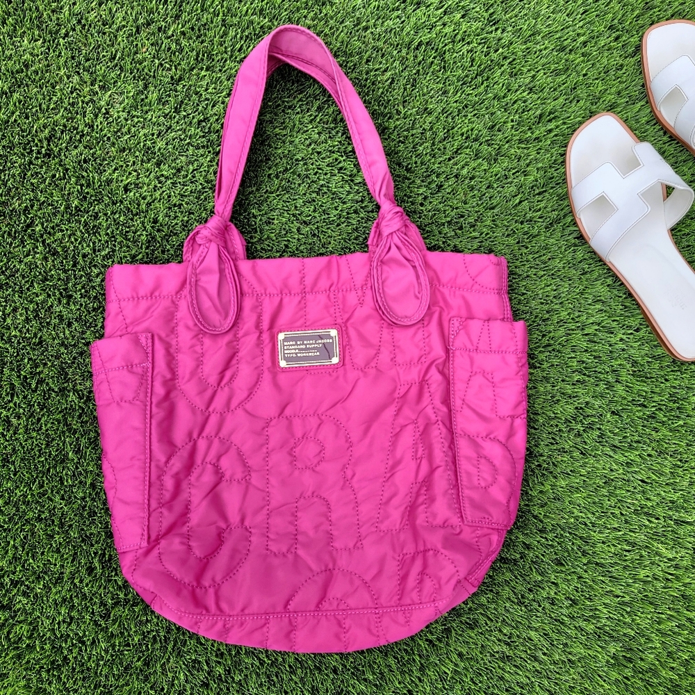 MARC by Marc Jacobs | Pretty Nylon Tote Bag | Dark Magenta | Pink